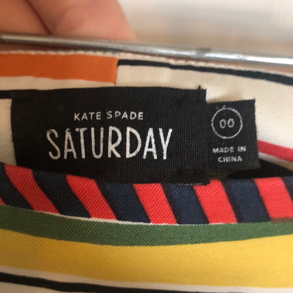 Kate Spade Saturday Multi Color Geometric Skirt - Picture 3 of 4